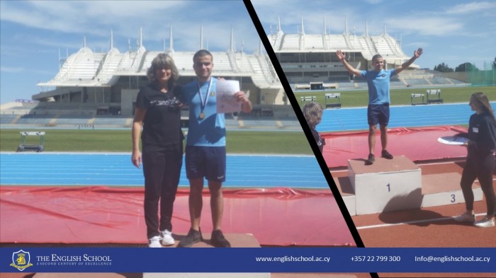 Outstanding Performance by The English School Athletes in the Senior Boys and Girls Nicosia Athletic